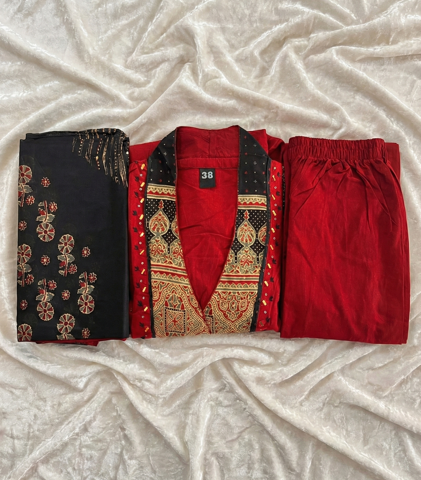 The Heritage Edit: Pure Cotton Ethnic Embroidered Kurta Set